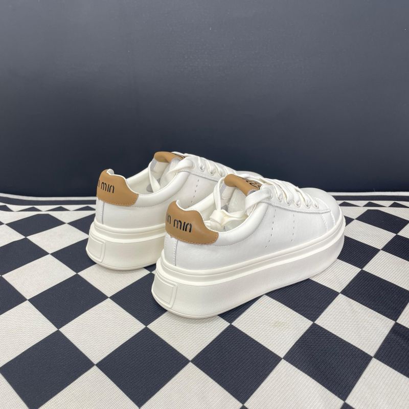 发泡底真皮小白鞋女2024春秋新款简约百搭厚底板鞋休闲学院风女鞋详情22