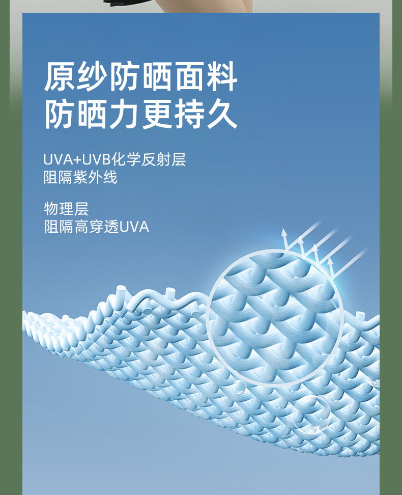 Comfortable, tight, breathable and fashionable sun-protective clothing for women, summer light, quick-drying sun-protective clothing, ice silk UV protection for women pic 8