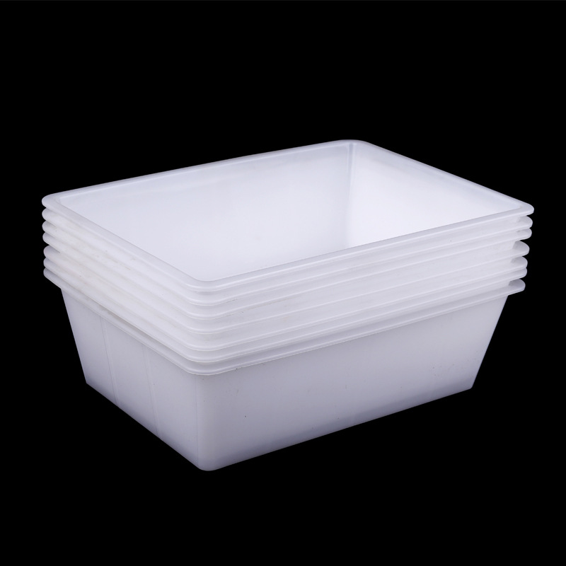 塑料盒长方形冰盘商用厨房地摊食品麻辣烫菜品展示超市零食收纳盒详情6