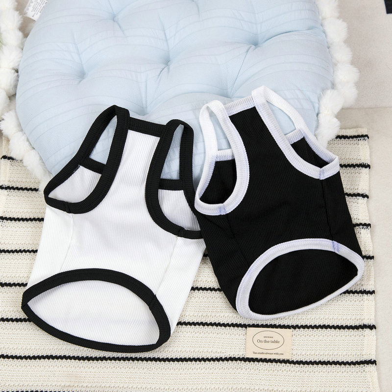 宠物服装狗狗衣服春夏新款泰迪狗宠物服饰猫咪夏季薄款25简约背心详情13