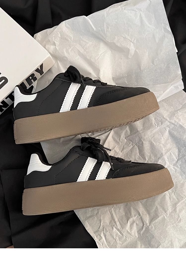 女鞋软底不累脚2025春秋新款时尚百搭小白鞋轻便厚底耐磨休闲鞋详情16