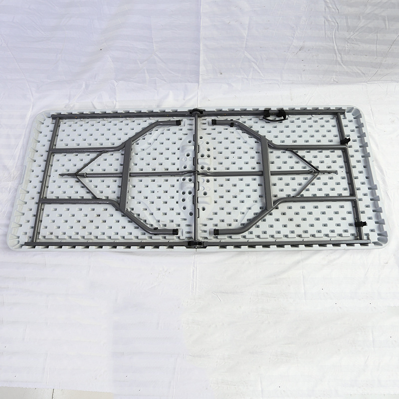 1.8-meter outdoor plastic folding table wholesale at low prices, 6-foot rectangular banquet table rental, party table pic 7