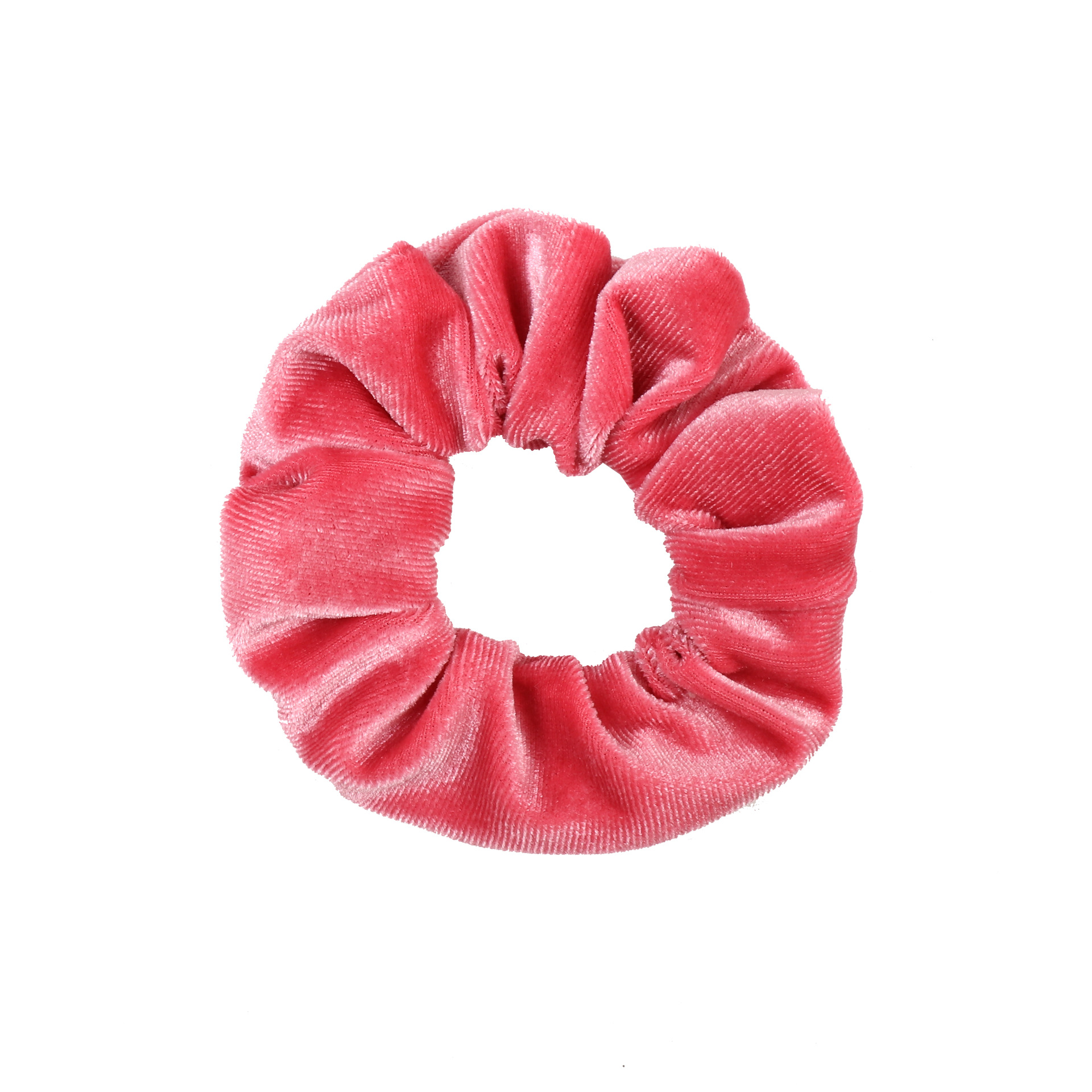 Cross-border Korean velvet 12-color invisible zipper large intestine hair band, European and American velvet simple and retro solid color hair tie accessory pic 15