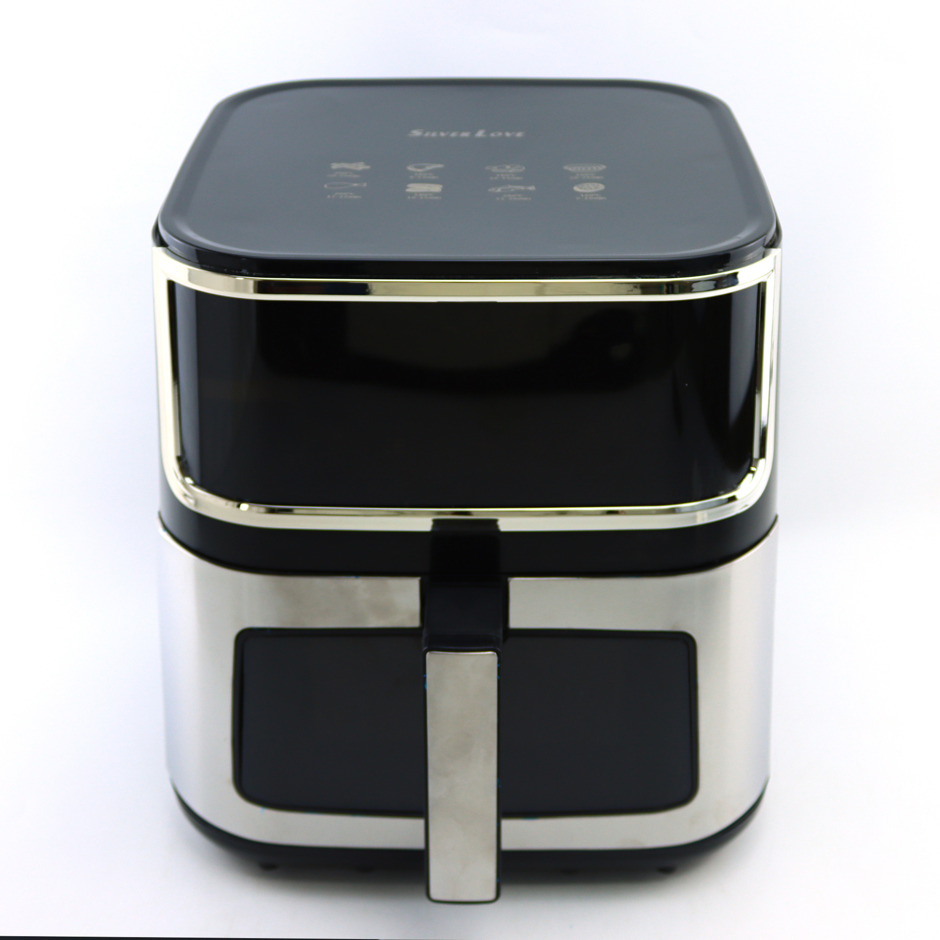 Export 1700W high-power air fryer 12L large-capacity smart touch household visual electric fryer Z209 pic 3