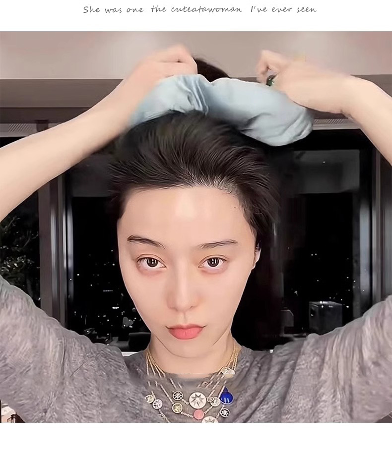 2024新款女秋冬法式复古布料大肠发圈高级感真丝大号发圈发饰头饰详情18