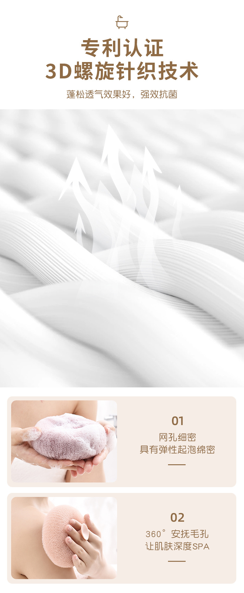 浴球搓澡两用起泡沐浴洗浴男用按摩欲求高档浴花球洗澡神器女不散详情7