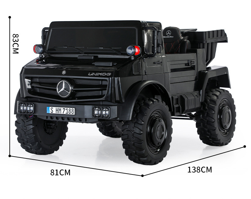 奔驰儿童电动车可坐大人四轮大号无刷电机汽车带遥控小孩玩具童车详情25