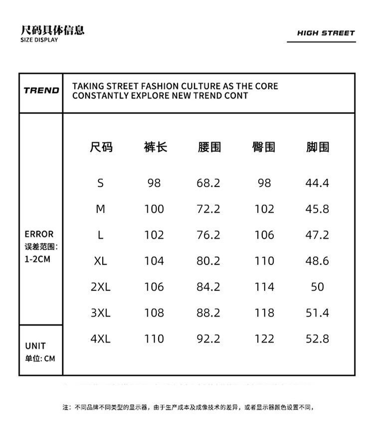 军绿色迷彩牛仔裤男款秋夏季伐木工装裤子美式高街直筒休闲长裤子详情16