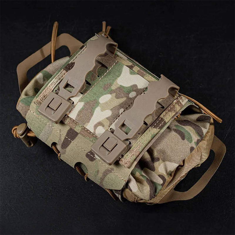 Outdoor hiking quick pull-out bag CS Tactical travel MOLLE accessory Bag Mountain climbing waist bag First aid medical kit pic 5