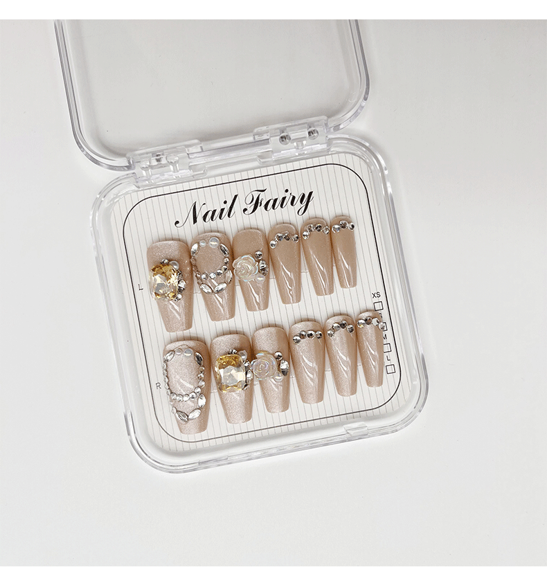Hand-worn nails, nail patches, false nails, wearable nail plates, nail plates, nail plates pic 4