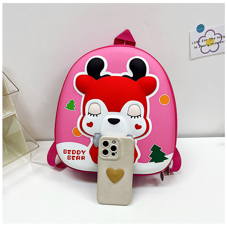 幼儿园书包儿童小背包男女童中小班宝宝卡通小恐龙可爱蛋壳双肩包详情19