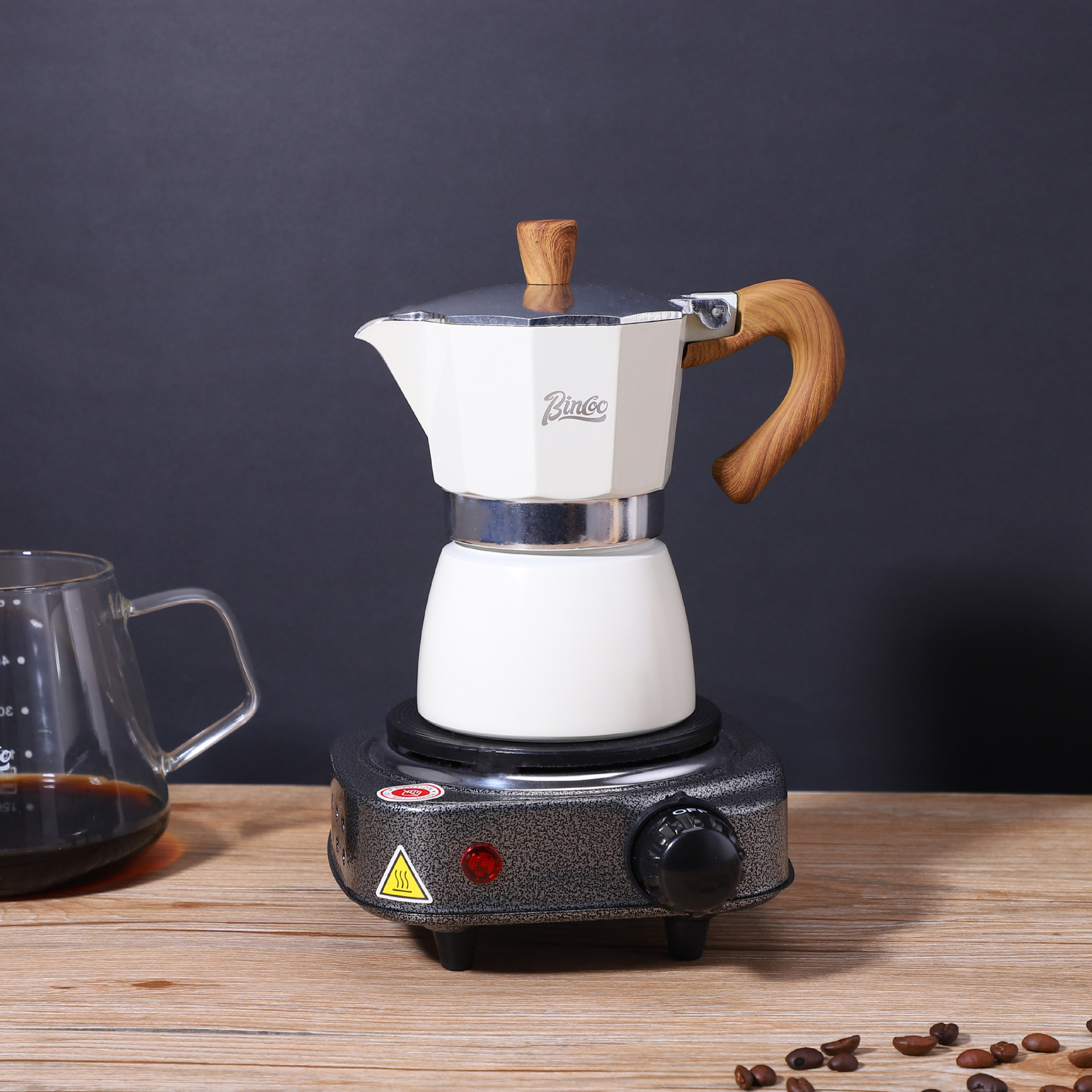 跨境多功能砂铸盘加热炉500W厨房煮茶咖啡电热炉DIY口红炉批发详情8