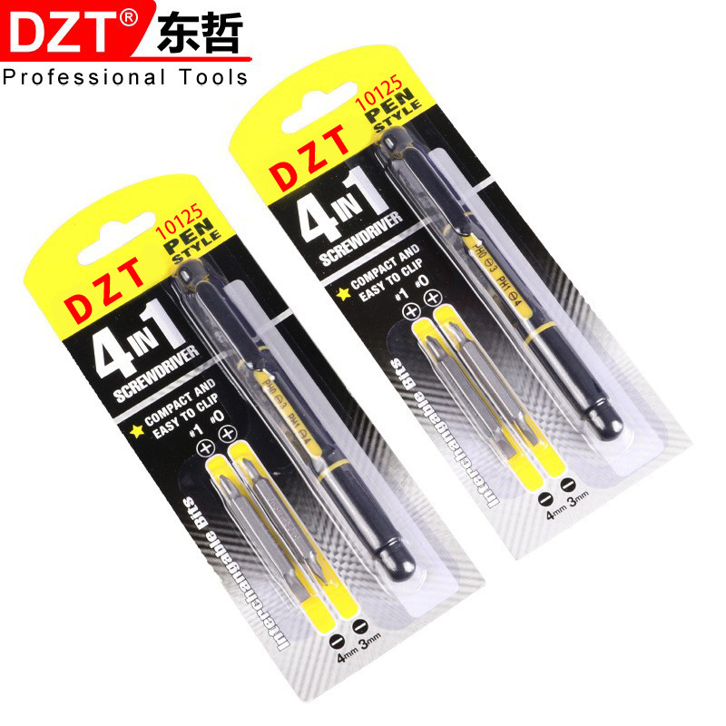 New four-in-one pen-shaped screwdriver, mini screwdriver, gift screwdriver, aluminum alloy screwdriver pic 23