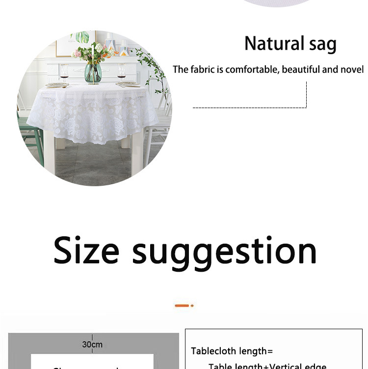 欧式加厚防水防油防烫免洗桌布PVC家用酒店桌面布高级感轻奢台布详情4