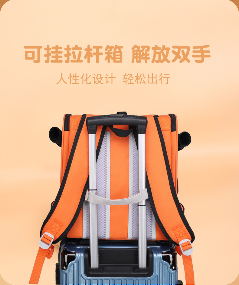 男款商务旅行双肩包 大容量轻便耐磨背包详情19