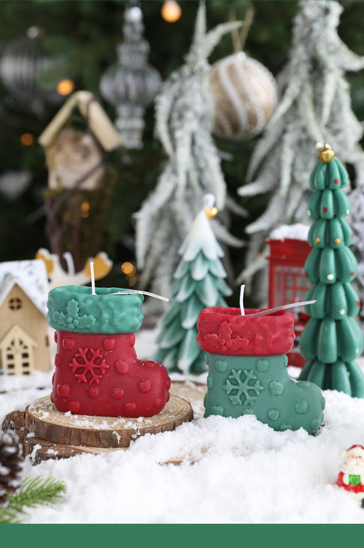 新款圣诞香薰蜡烛圣诞节礼物生日圣诞蜡烛伴手礼创意浪漫香氛详情8