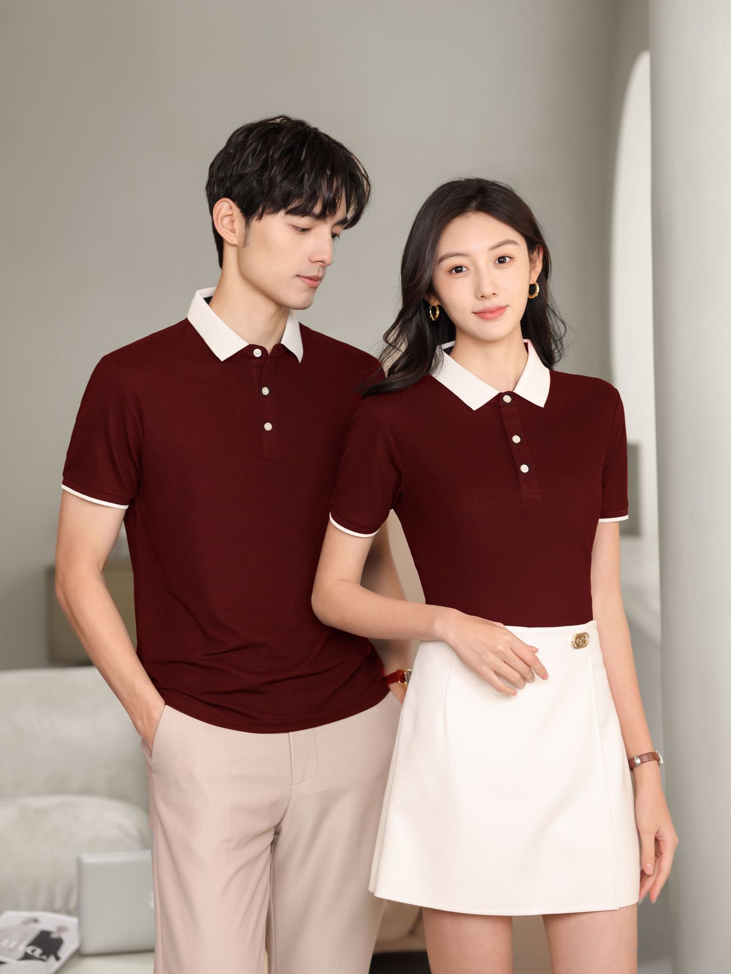 企业文化衫定制 冰丝polo衫 工作服夏季薄款 短袖T恤工装 工衣印logo 其他分类专属详情23
