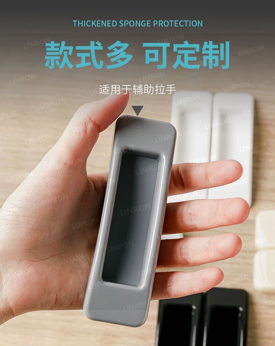 Door handle, no need for drilling, window adhesive wardrobe handle, strong adhesive, balcony glass sliding door handle pic 6