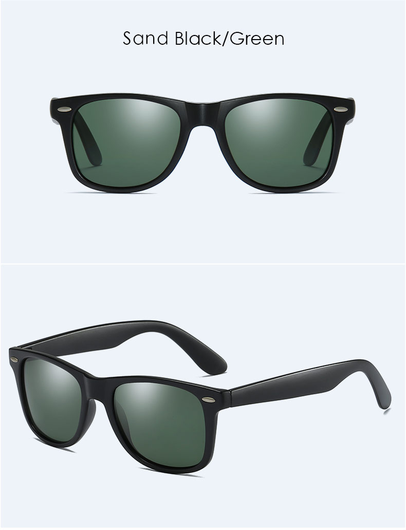 男女款偏光太阳镜 米钉款炫彩驾驶墨镜 2140复古增亮变色偏光眼镜详情15