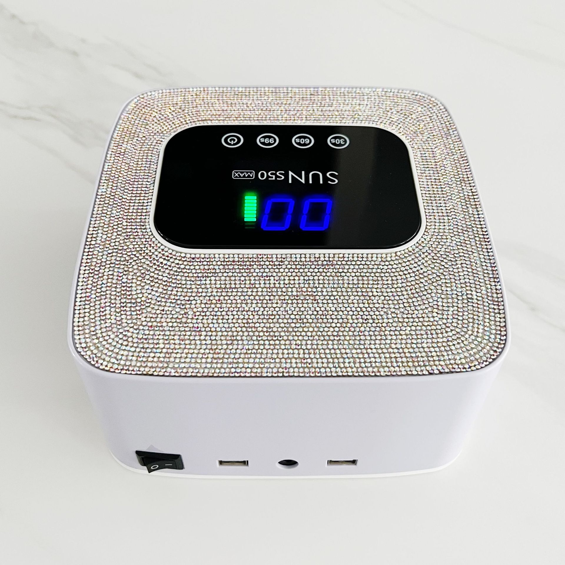The new S50 wireless battery-powered red light nail art phototherapy machine, LED, quick-drying and non-blackening nail art baking lamp, is specially designed for nail salons pic 8