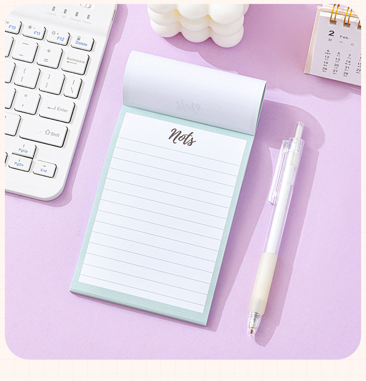 Wholesale macaron-colored paperclip stapler set, rubber band, horizontal thread, drawing pin, pin, long tail clip binding set pic 15