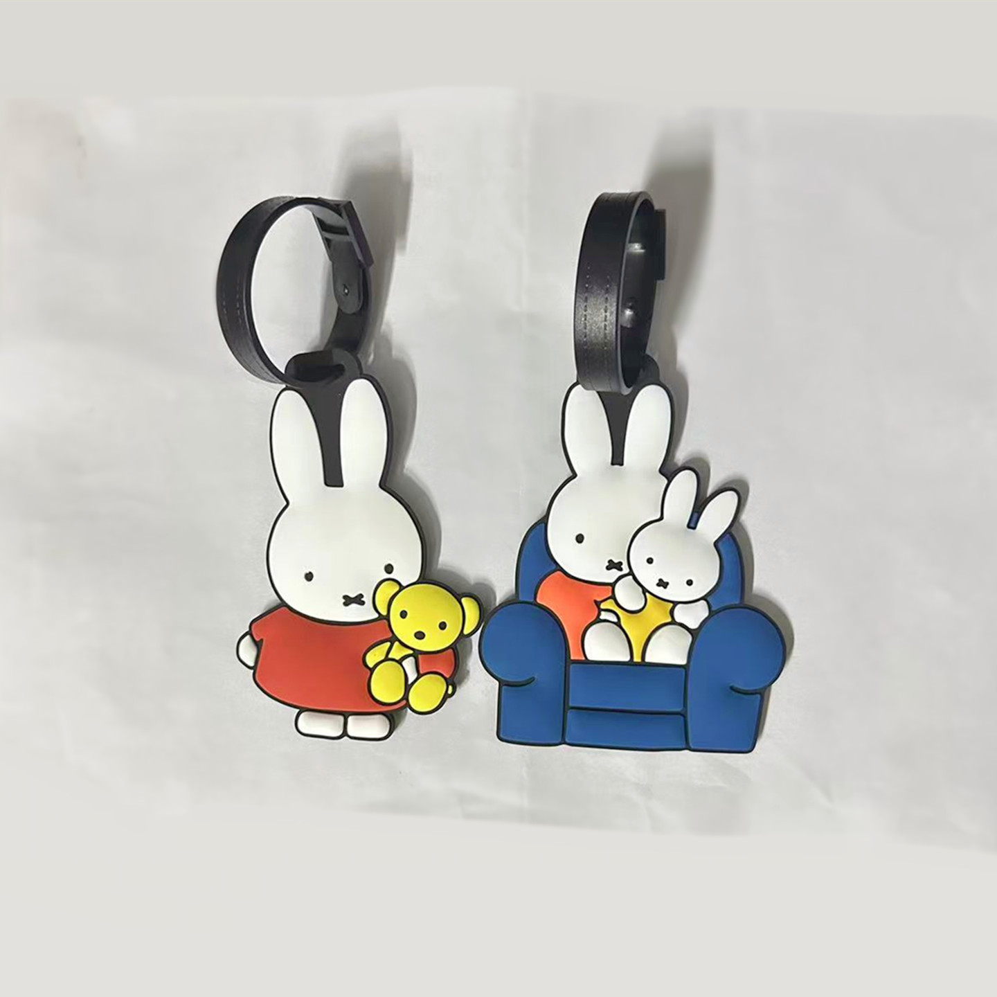 米菲兔卡通动漫行李牌旅行箱登机牌包包挂件可爱标识牌工艺品礼品详情2