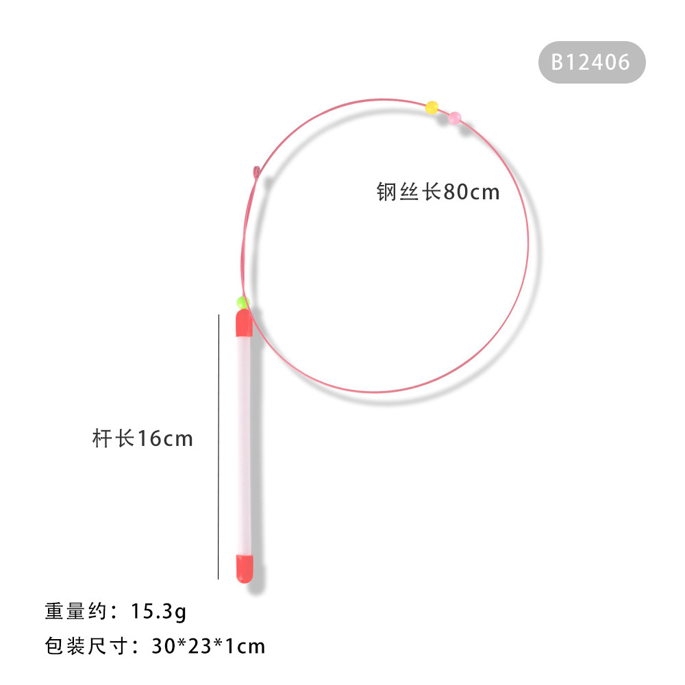 Z亚马逊新款猫猫玩具逗猫棒替换多样性小飞虫替换头宠物猫咪用品详情29