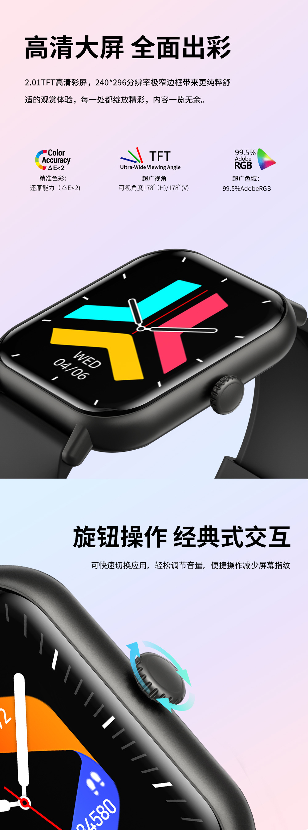 2024跨境ZW62智能手表心率健康监测运动手表蓝牙通话智能手表详情4