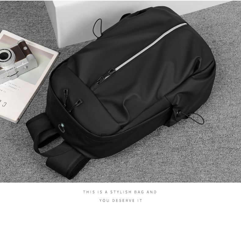 背包双肩包男款高级感休闲旅行双肩包定制LOGO礼品背包学生包休闲详情26