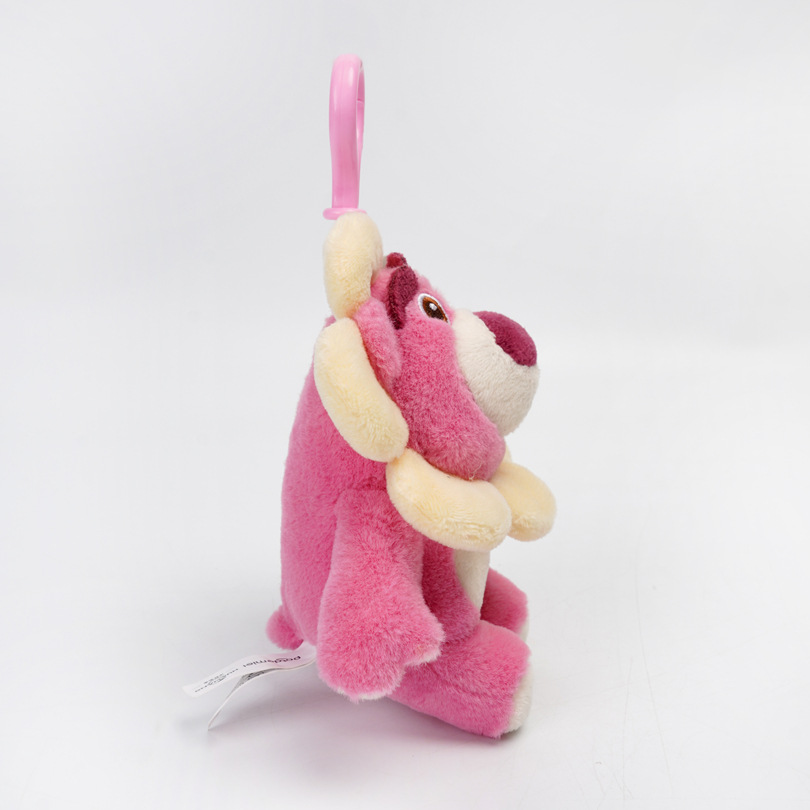 正版迪士尼挂件史迪奇公仔玩偶草莓熊毛绒玩具朱迪尼克书包挂饰女详情4