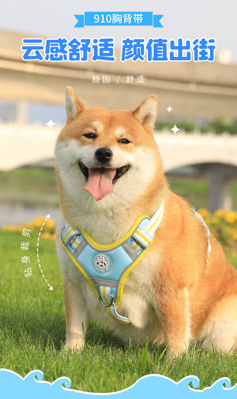 云感舒适颜值出街910胸背带柴犬款寸衫束紧夹休闲百搭女潮流夏季新款详情1