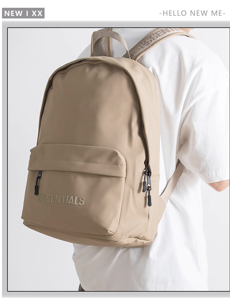 2024潮牌FOG双肩包ESSENTIALS中大学生书包个性潮流电脑包男女详情5