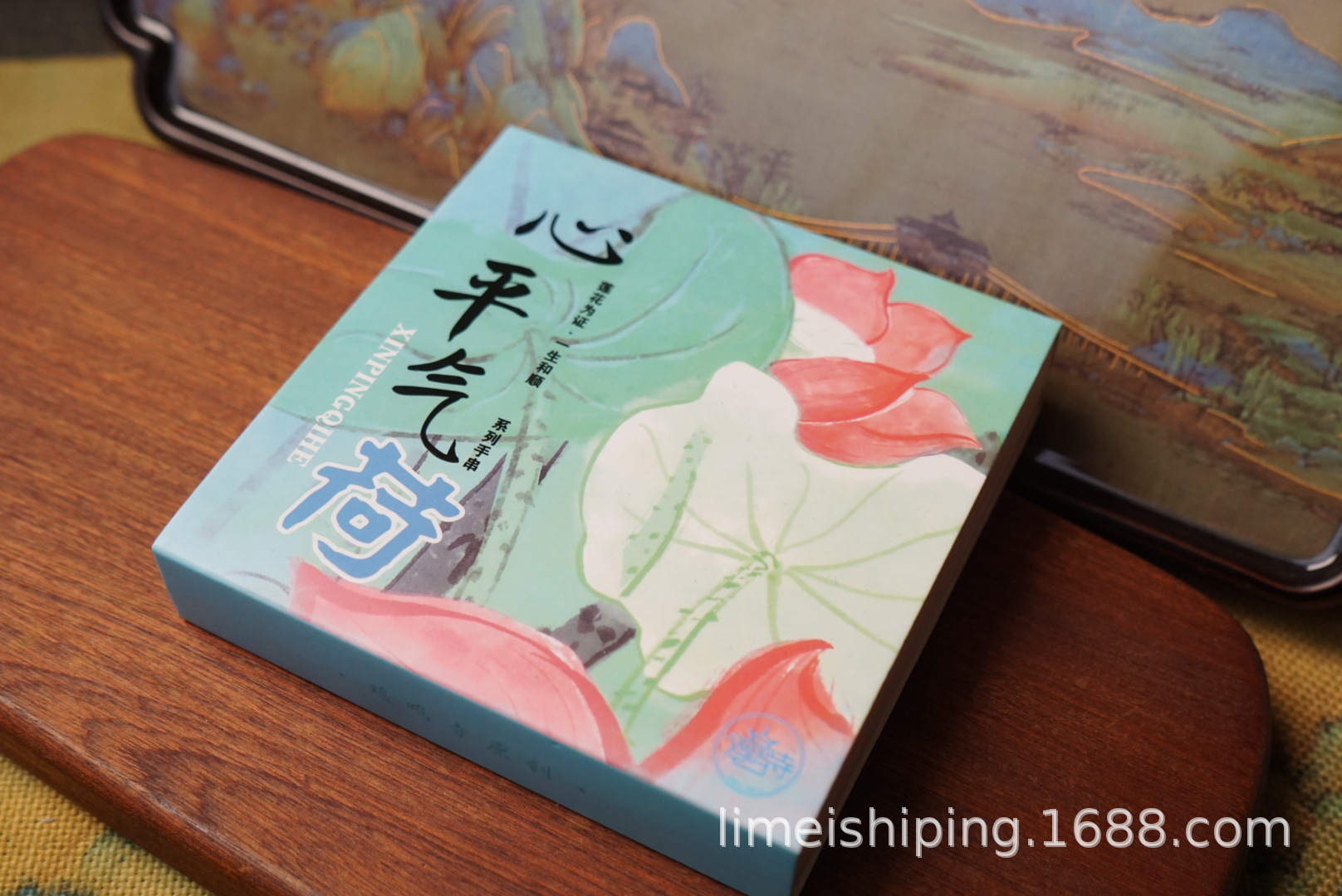 鸡鸣寺同款爆款莲花主题手链包装礼盒好运连连荷包鼓鼓厂家直销详情27