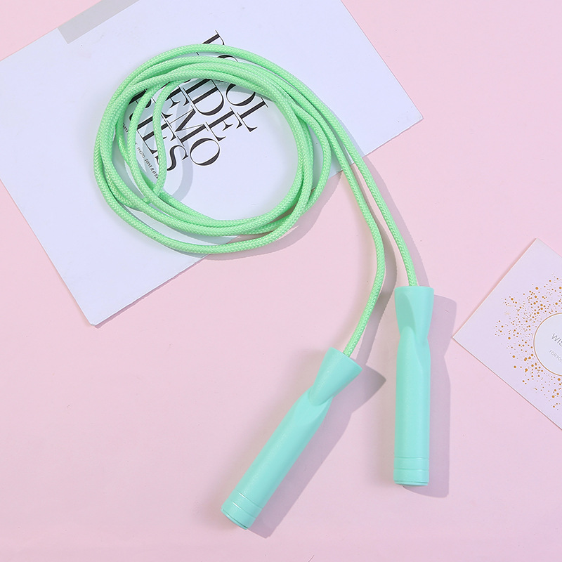 简约运动跳绳厂家批发可调节健身锻炼减脂运动绳成人学生通用跳绳详情6