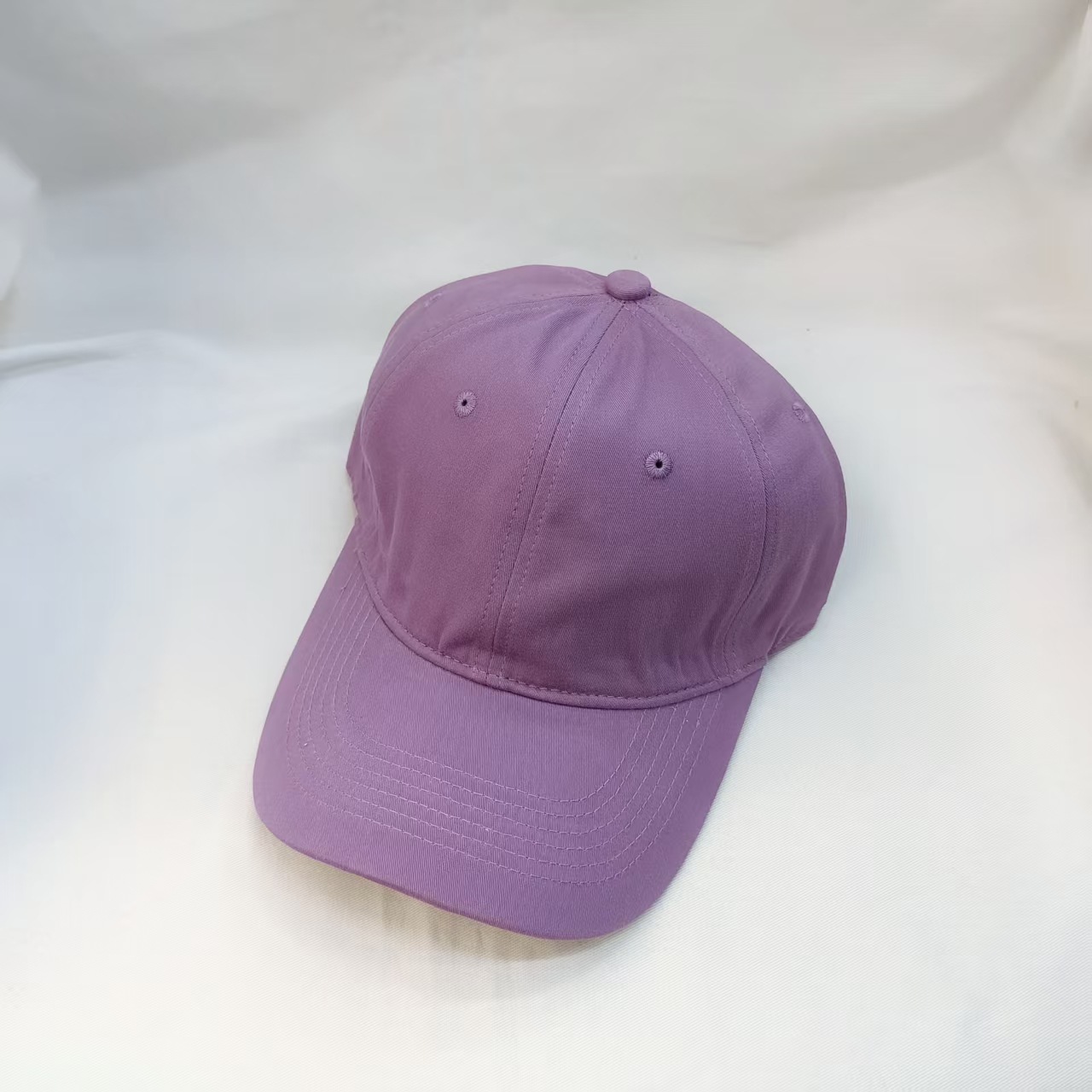 纯棉糖果色棒球帽女软顶帽子宽檐大头围鸭舌帽男防晒遮阳帽批发详情8