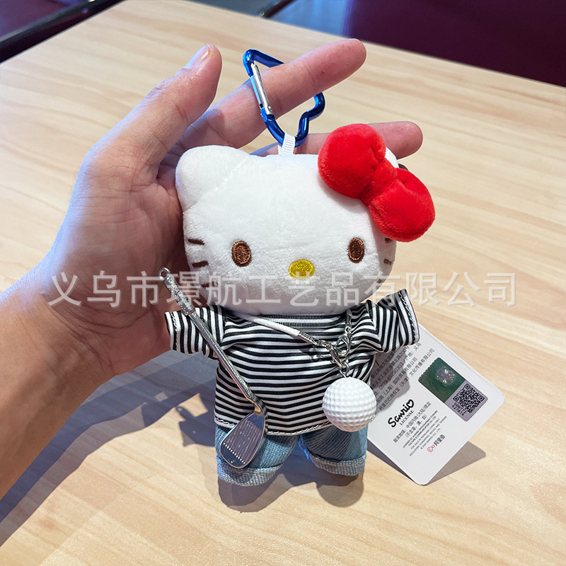 hellokitty keychains, cute gift figurines, schoolbags, bag hangers, kt cat plush and adorable pic 2