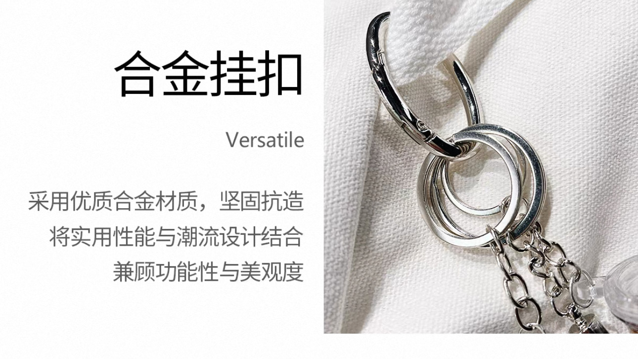 跨境现货miu系咖啡罐包包挂件真咖啡豆瓶子包挂金属咖啡壶挂饰品详情4