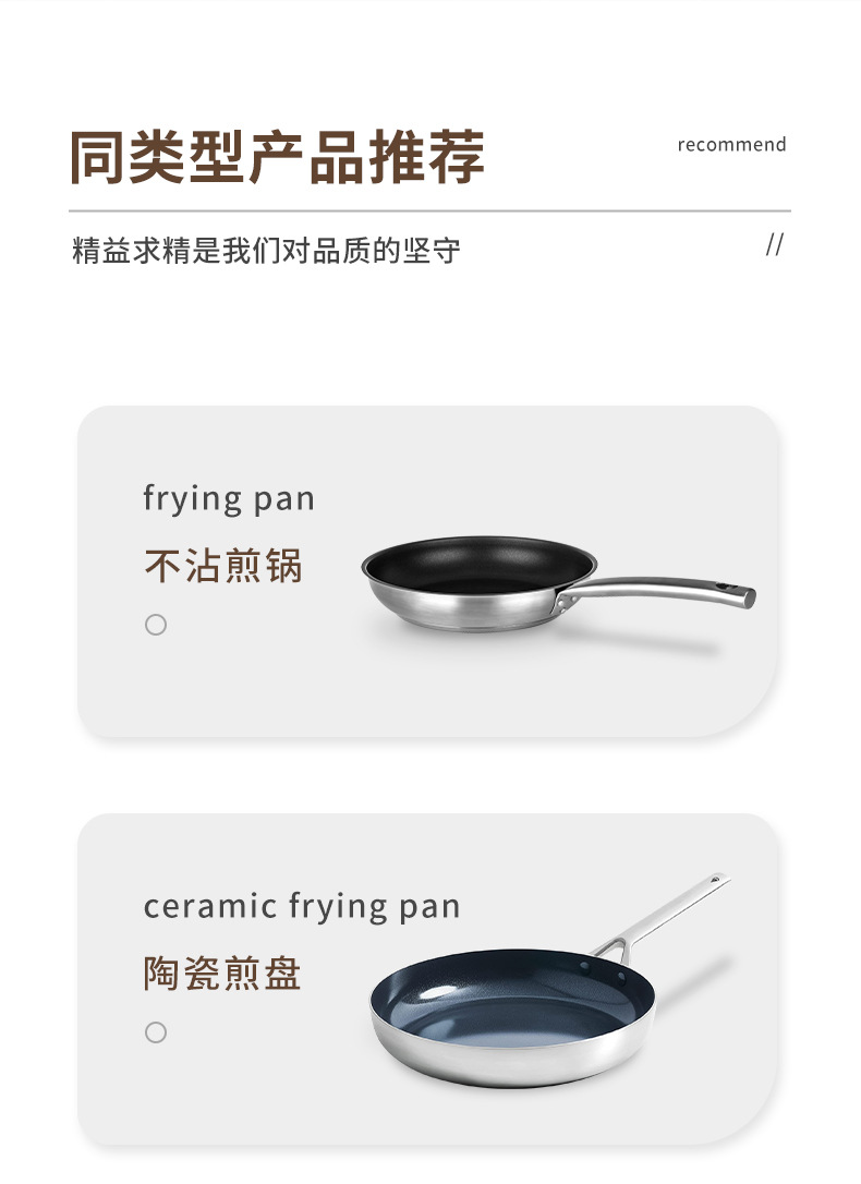 一件加LOGO加厚304不锈钢平底锅家用无涂层煎锅物理不沾煎牛排锅详情10