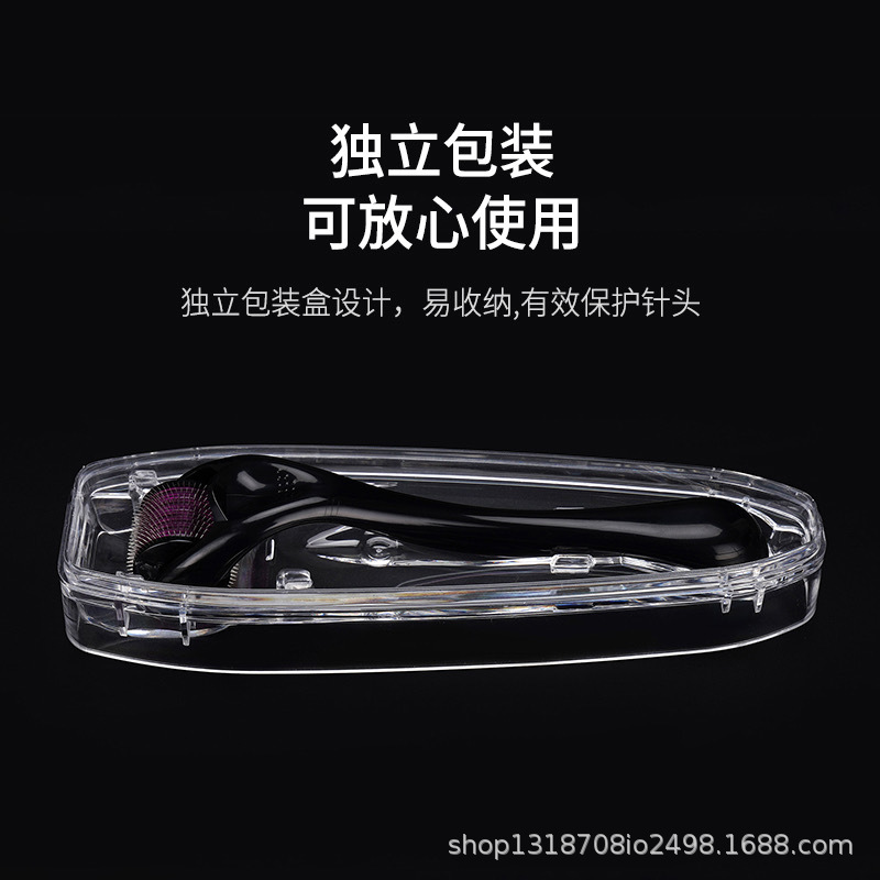 头皮护理亚马逊540微针滚轮家用配头发密发液Hair Growth美容详情3