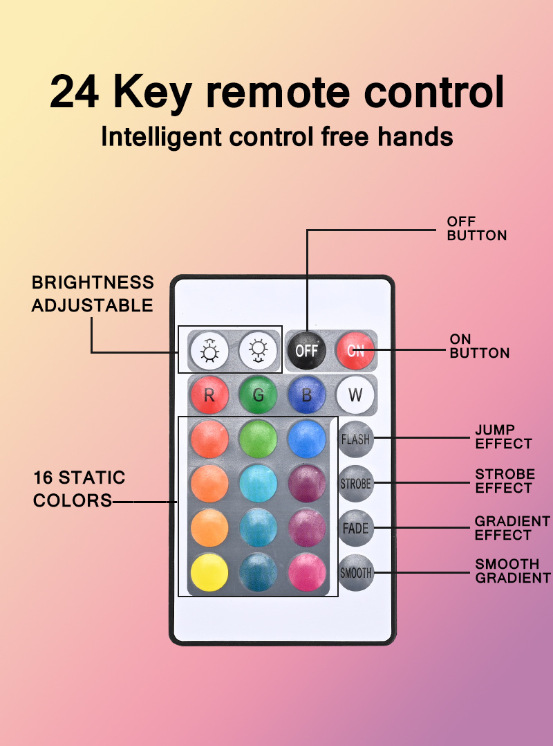 夕阳灯氛围灯可伸缩支架创意落日灯app遥控智能调光卧室小夜灯详情17