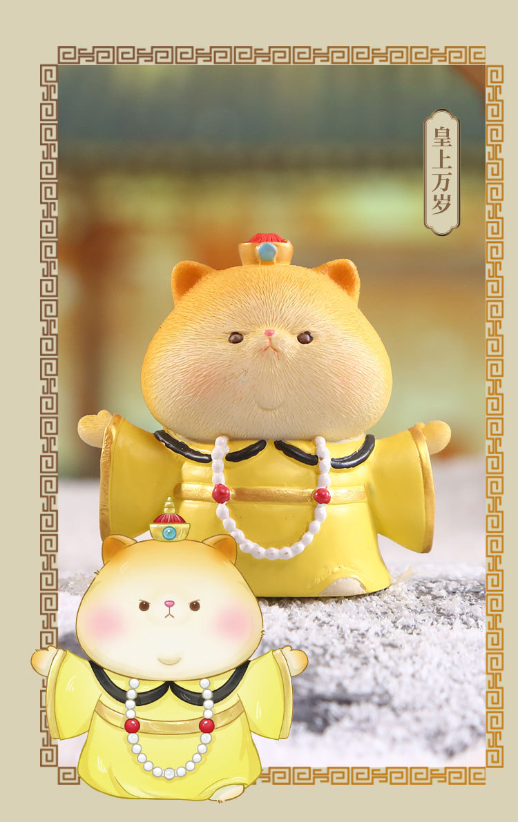 Meow Meow Long Live Blind Box, cartoon cute figurines, resin ornaments, creative dolls, trendy tabletop ornaments, blind box pic 8