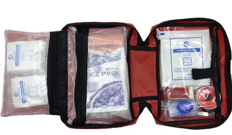 168-piece family outdoor first aid kit set, emergency charter, vehicle-mounted medical kit, export cross-border, CEFDA certified medical supplies for outdoor use pic 2