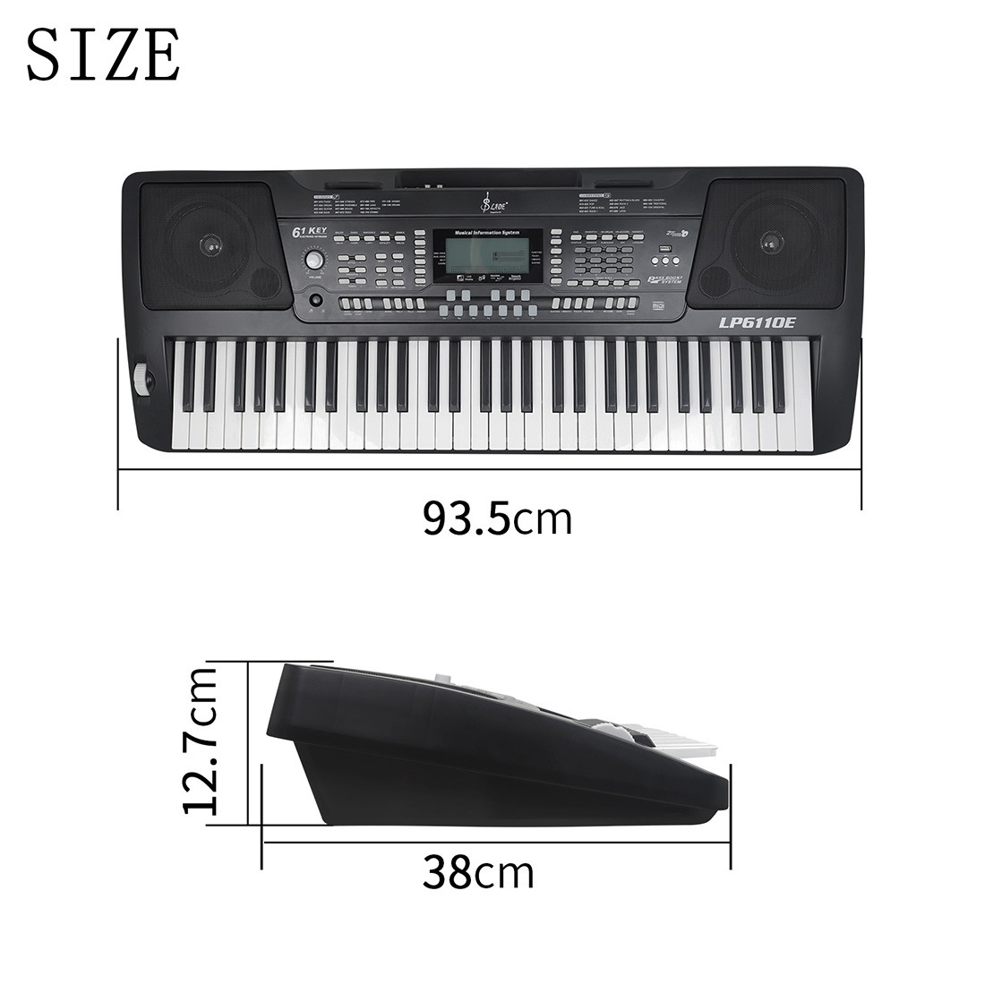 SLADE multi-functional 61-key electronic piano, smart electronic piano, for adults and children beginners to learn keyboard digital electronic piano pic 1