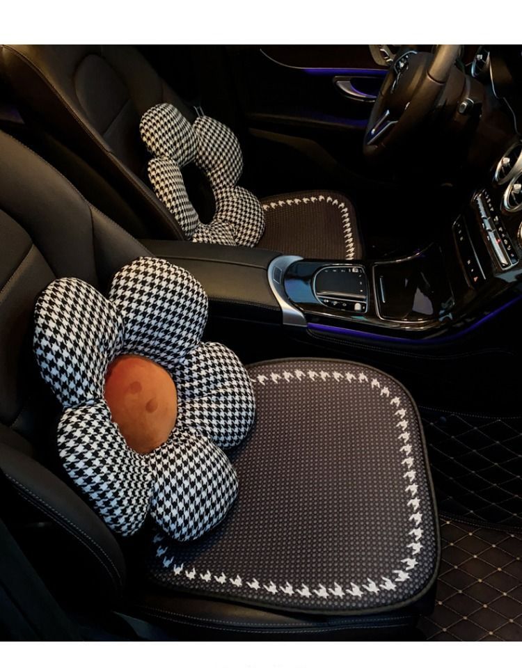 汽车坐垫四季通用夏季可爱凉垫卡通透气座垫车内车载冰丝座椅单片详情6