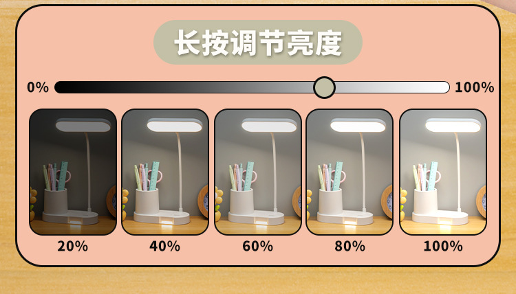 Desk lamp for study, eye protection, doing homework, plug-in charging model for study, bedside in dormitory, high-end style for setting up a stall in bedroom pic 27