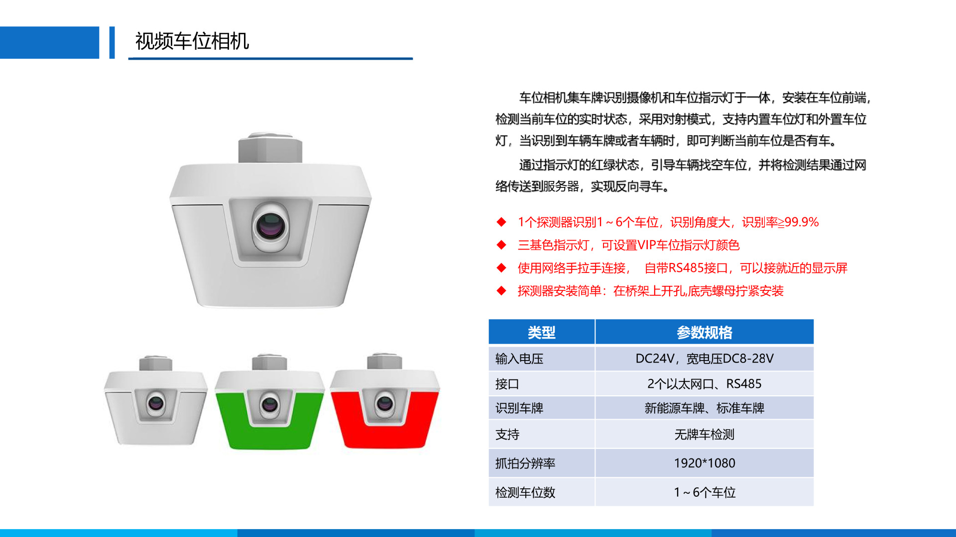 Parking space video camera, parking space guidance, automatic navigation and query pic 6