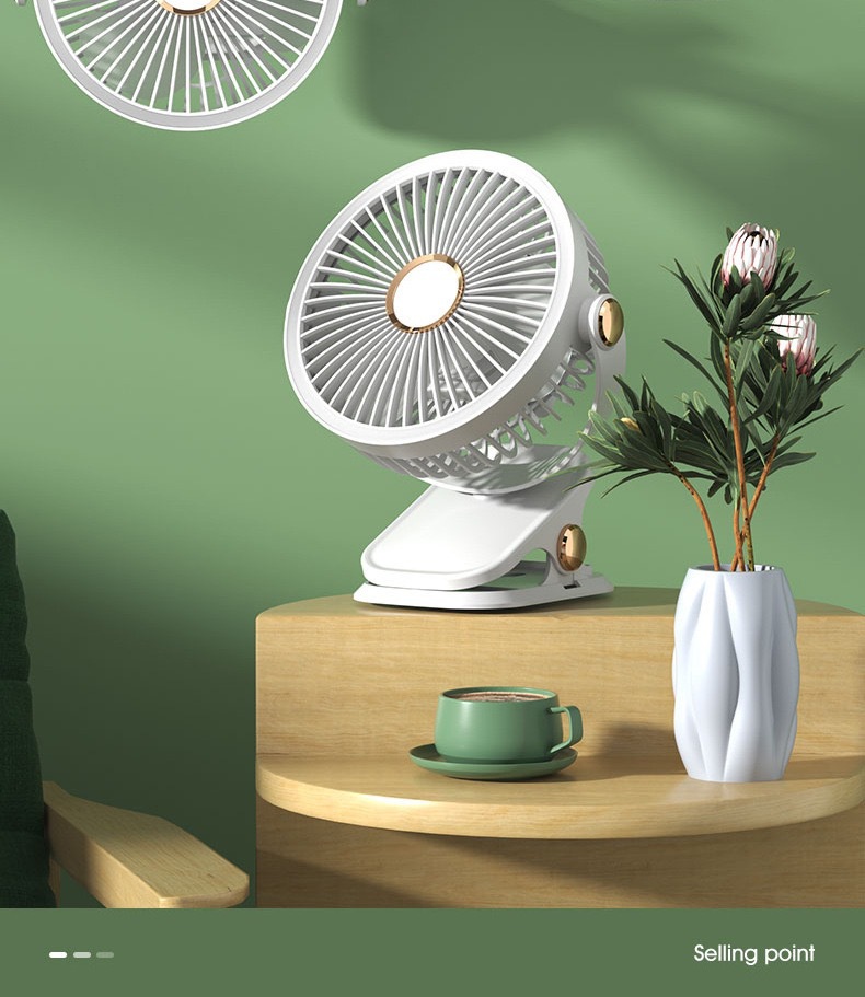 New cross-border bestseller, portable charging usb desktop fan for office, dormitory and home use pic 5