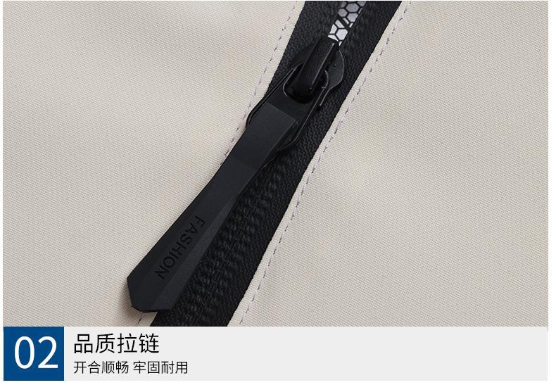 户外冲锋衣定制印字加绒加厚连帽外套石墨烯软壳厚款三防冲锋衣详情11
