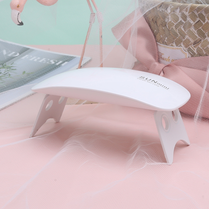 迷你Sunmini鼠标光疗灯小型美甲灯指甲油胶烘干烤灯USB接口折叠式详情5