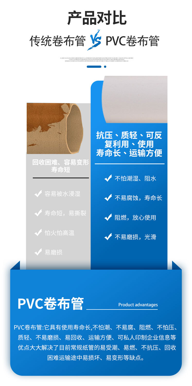 替代pvc渔具鱼漂纸筒包装管卷布管字画包装玩具拼装管墙纸包装管详情17